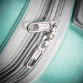 American Tourister Pirouette NXT Hardside Large Checked Luggage with Spinner Wheels Ultramarine